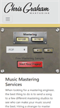 Mobile Screenshot of chrisgrahammastering.com